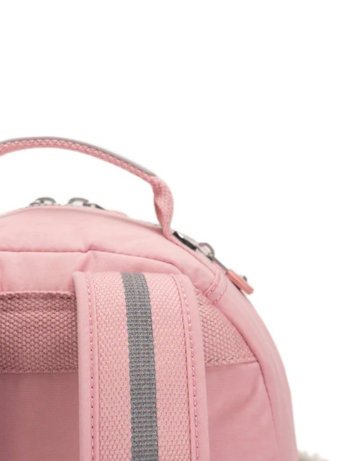kipling Small Backpack (With Laptop Protection) Seoul S Bridal Rose KI434546Y - Image 5