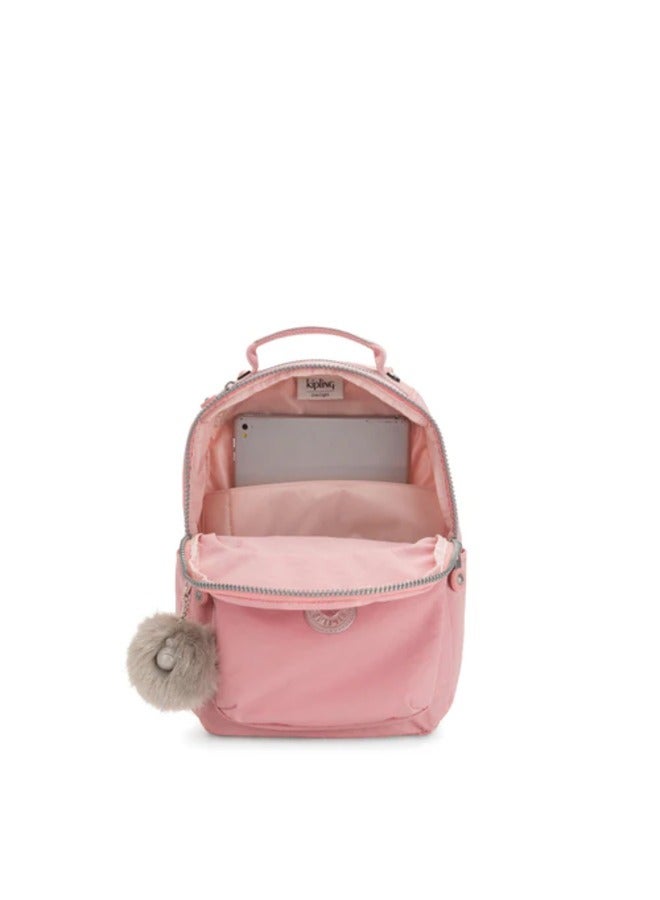 kipling Small Backpack (With Laptop Protection) Seoul S Bridal Rose KI434546Y - Image 3