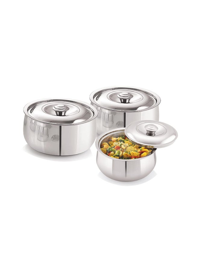 Neelam Stainless Steel Sizzelling Belly Hot Pot (4000) - Image 4