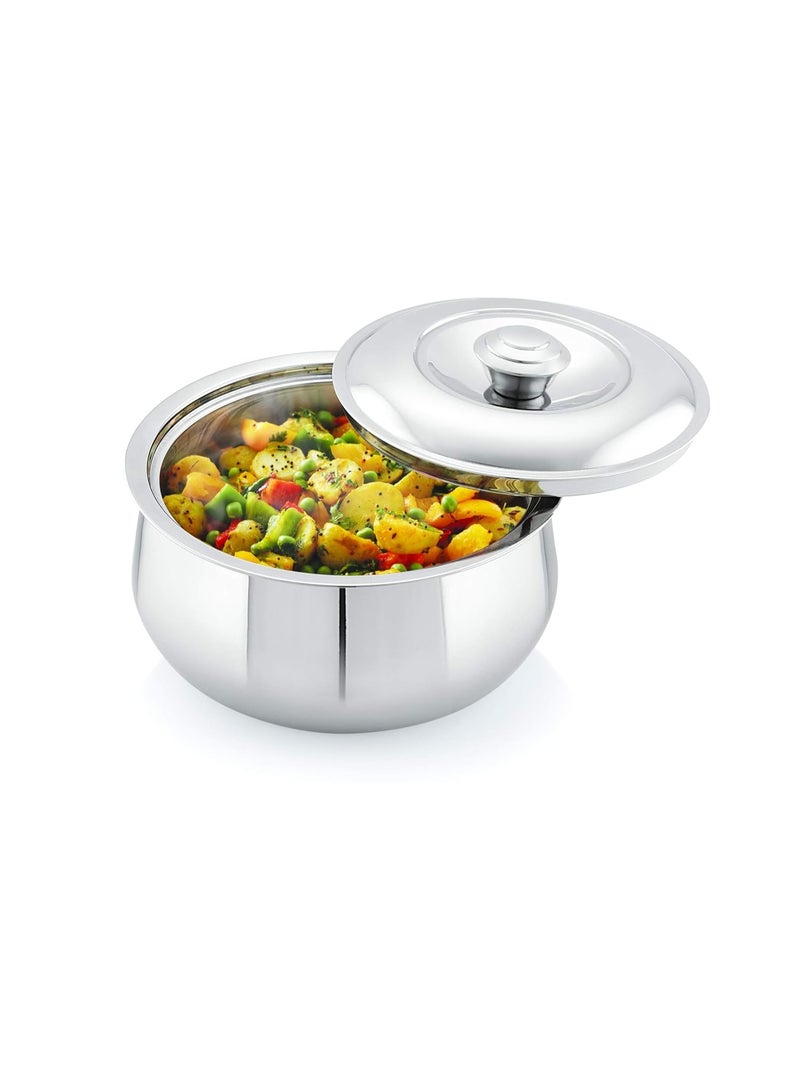 Neelam Stainless Steel Sizzelling Belly Hot Pot (4000) - Image 3