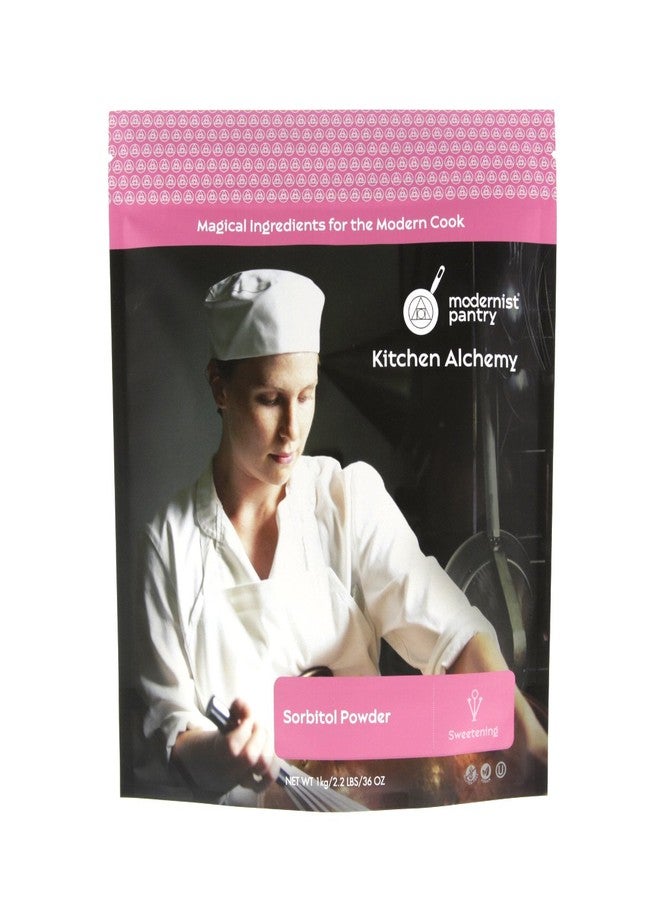Modernist Pantry Pure Sorbitol Powder Vegan Gluten-Free OU Kosher Certified - 1kg/2.2lbs/36oz - Image 1