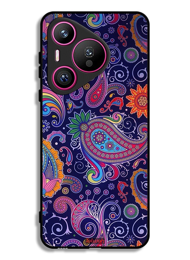 Tolwak Huawei Pura 70 Protective Case Cover Mandala Art Pattern - Image 1