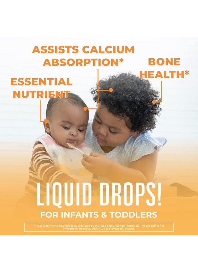MaryRuth Organics - Vitamin D Usda Organic ; Up To 4 Month Supply ; Vitamin D3 Liquid ; Sugar Free ; Liquid Vitamin D Drops Immune Support For Infants & Toddlers ; Vit D3 ; Vegan ; Gluten Free ; Nongmo ; 90150 Servings - Image 1
