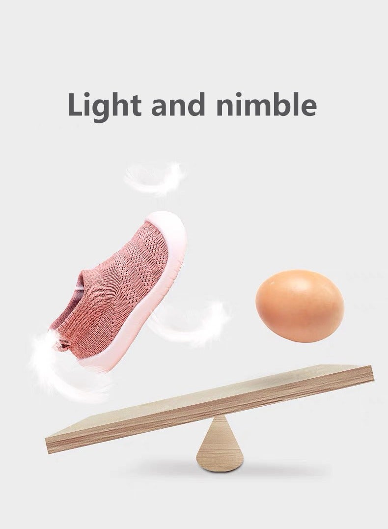 Trainers for Infant Toddler Boys Girls Shoes Breathable Mesh Soft Sole Lightweight Safer Non-Slip Toddler Sneakers Baby First Walking Shoes 6 - 36 Months  - Image 3