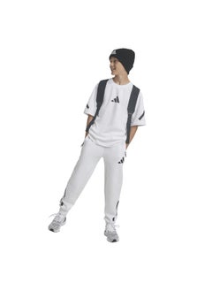 Adidas adidas J Zne Tee White Training T-Shirts 7-8Y  - Image 5