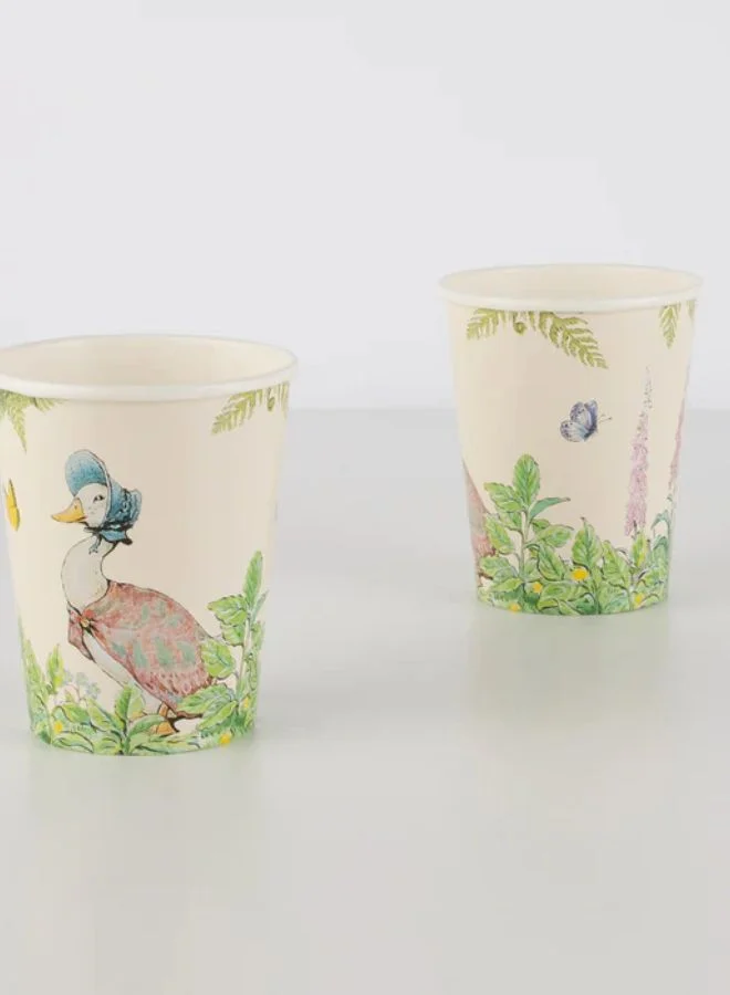 Meri Meri Peter Rabbit In The Garden Cups