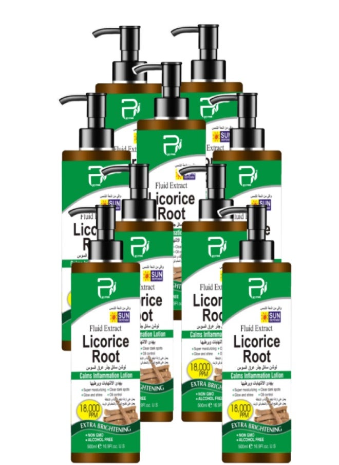 PYRON 9 Pieces Licorice Root Lotion 500ML  - Image 1
