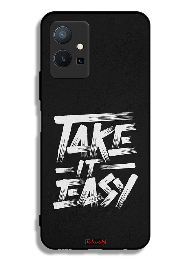 Tolwak Vivo Y75 5G Protective Case Cover Take It Easy - Image 2