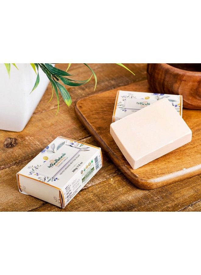 byPurenaturals - Organic Cocoa Vanilla & Shea Butter Handmade Luxury Bathing Soap 200 Gm - Image 1