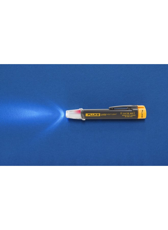 FLUKE Fluke LVD2-Volt Light,LVD2 Volt Light, 90-600V,Small 
