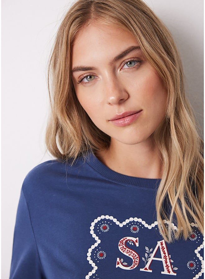 women'secret Salior Long Sleeve Pajamas T-shirt - Image 3