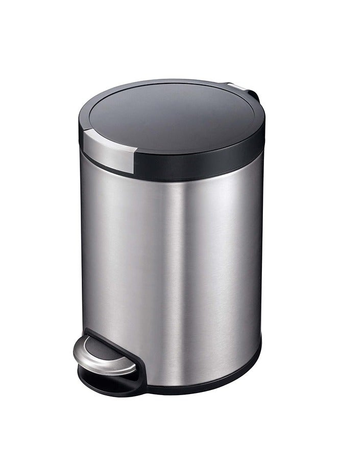 Orchid Eko Artistic Round Step Waste Bin With Lid 5 Litre 