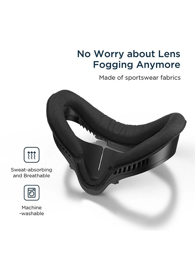 KIWI design Upgraded Fitness Facial Interface Compatible with Meta Quest 2 6 in 1 - Image 4