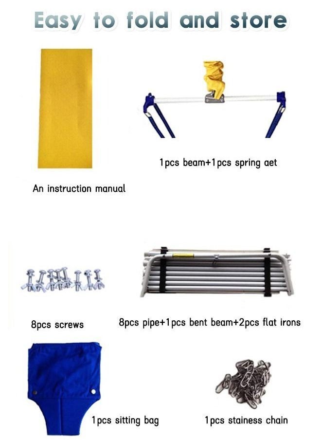 Beauenty - in 1 Baby Jumper and Toddler Swing with Foldable Stand Swing Set and Bouncers for Infant - Image 1