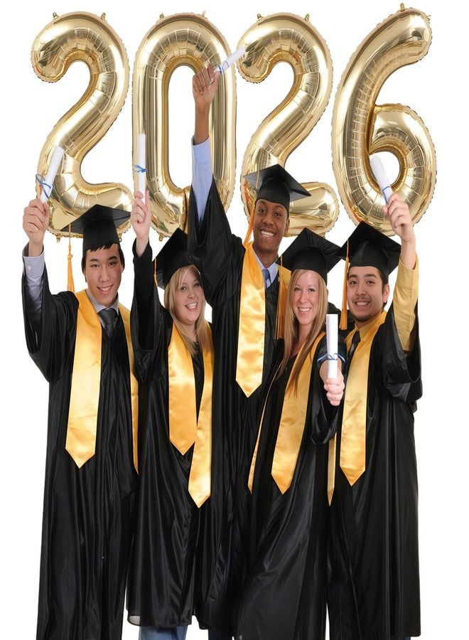 BBPOOL Champagne Gold 2026 Balloons, 40 Inch 2026 Number Balloon Foil New Year Balloon Numbers for New Years Eve Party Graduation Party Decoration - Image 4