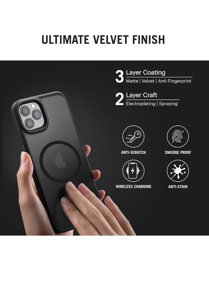 DailyObjects Polycarbonate Nimbus 2.0 Magnetic Protective Cover Compatible with iPhone 13 Pro |Camera & Body Protection|Anti Shock,Scratch Resistant|Precise Cutouts & Modern Design|Wireless Charging - Image 2