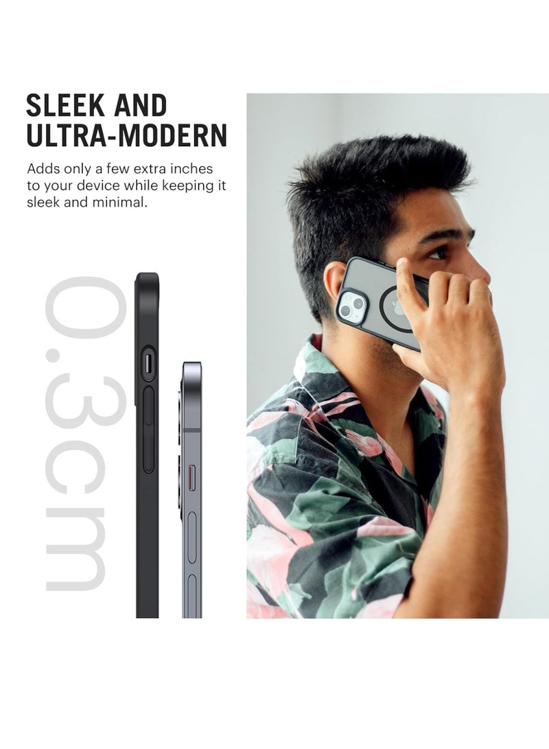 DailyObjects Polycarbonate Nimbus 2.0 Magnetic Protective Cover Compatible with iPhone 13 Pro |Camera & Body Protection|Anti Shock,Scratch Resistant|Precise Cutouts & Modern Design|Wireless Charging - Image 3