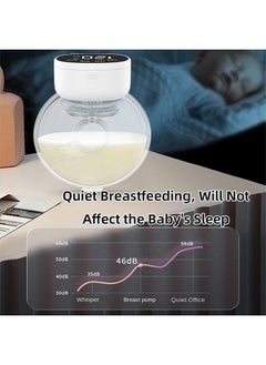 DAREU Wearable Hands-Free Electric Breast Pump – Portable, Silent, Double Breastfeeding Pump with 3 Modes, 9 Suction Levels, and USB Rechargeable Design – 2 Pack  - Image 3