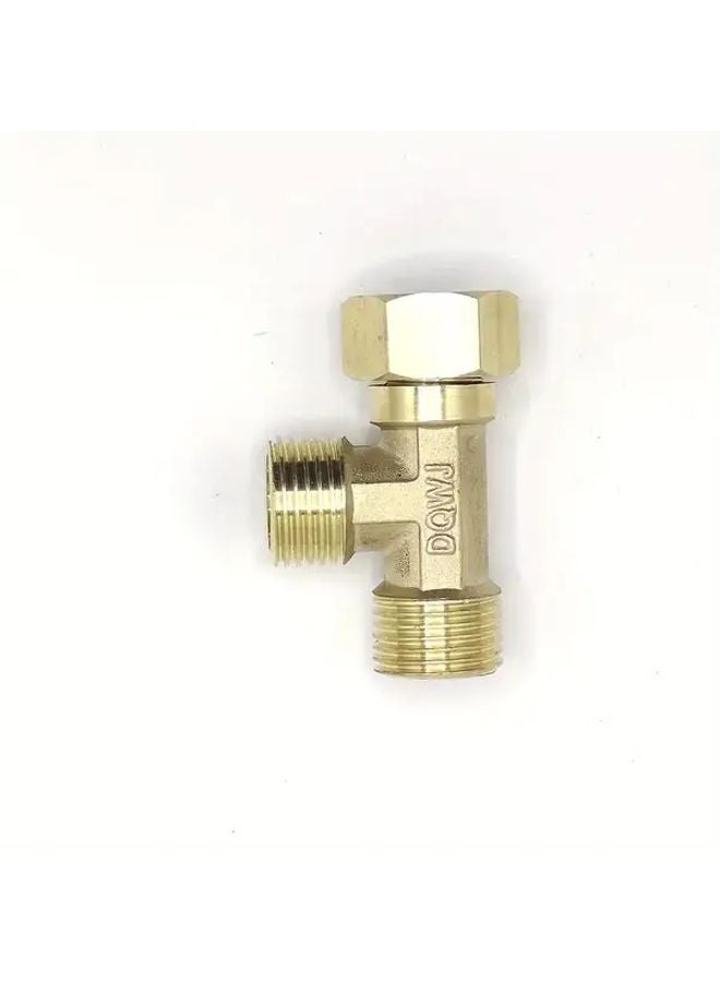 Style A And B 2 Pcs G1 2 Brass T Type Connector For Shower Bathroom Pipe Fittings - Image 2