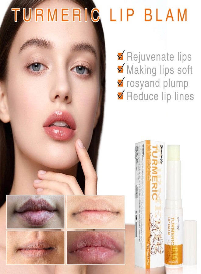 paminify Turmeric Lip Balm for Smokers With Root Oil - Brightening for Dark Lips, Long-Lasting Moisturizer for Dry, Cracked, and Dull Lips - All Natural Hydrating Skin Care, 2 PCS - Image 2