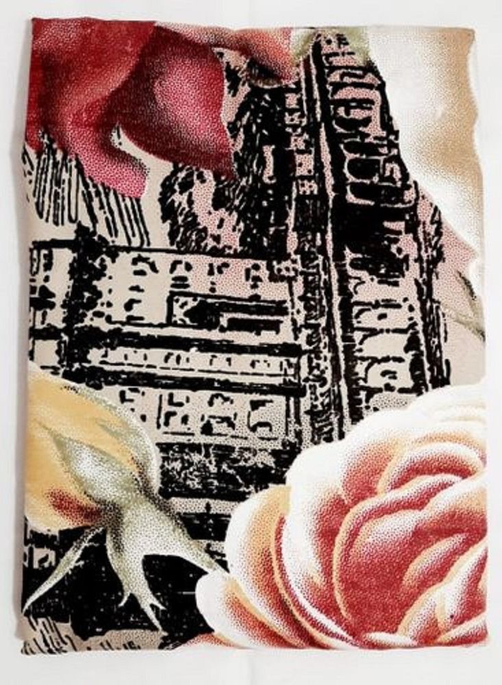 طقم ملاية قطن خمس قطع  مشجر- ملاية 240 سم*235سم +مجموعه فوط 6 قطع مقاس 30*30 - Image 3