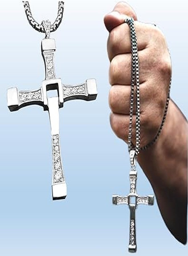 Alco Dominic Toretto Fast and Furious Cross Pendant Necklace Vin Diesel Necklace Men - Image 4
