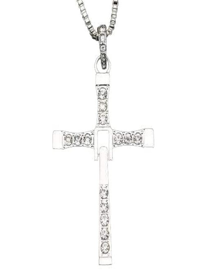 Alco Dominic Toretto Fast and Furious Cross Pendant Necklace Vin Diesel Necklace Men - Image 1