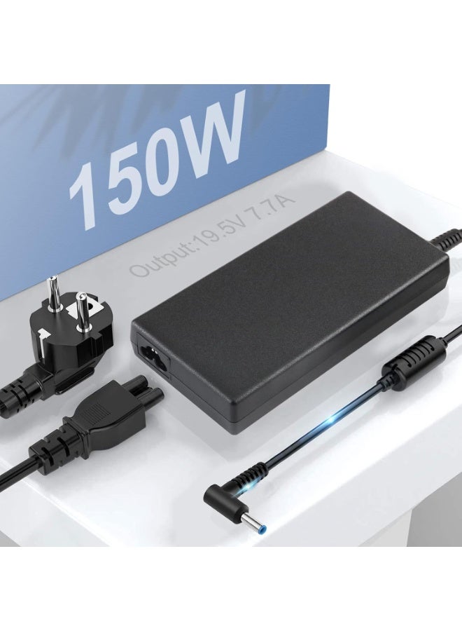 150W Laptop Charger for HP Omen, Pavilion Gaming & ZBook – High Power & Fast Charging – Ideal for Daily Use & Gaming - Image 1