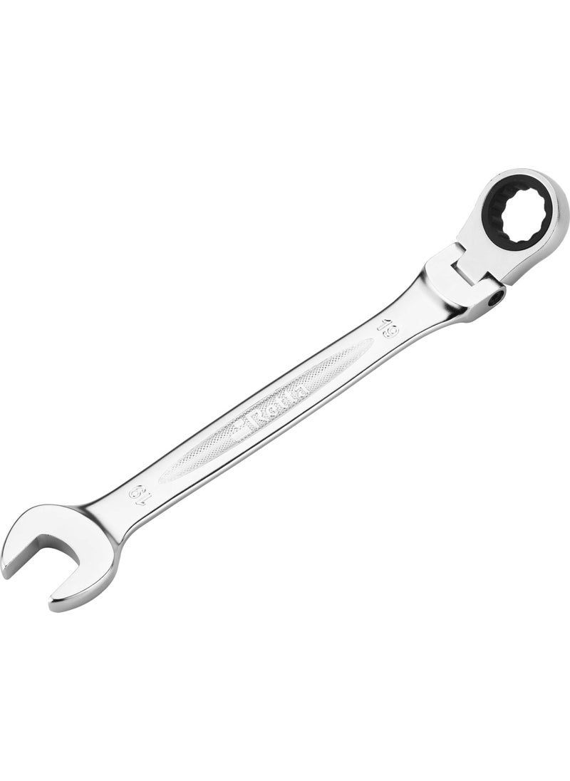 Retta Jointed Ratchet Combination Wrench 8 mm 