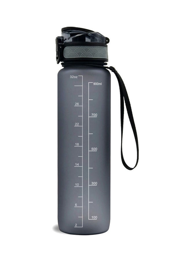 Loquat Sports Water Bottle with Time Marker BPA Free u0026 Leak proof Portable Reusable Drinking Kettle  Fitness Sport 1L Water Jug for Men   Women Kids Student to Camping Office School Gym Workout 29.5*5*  - Image 2