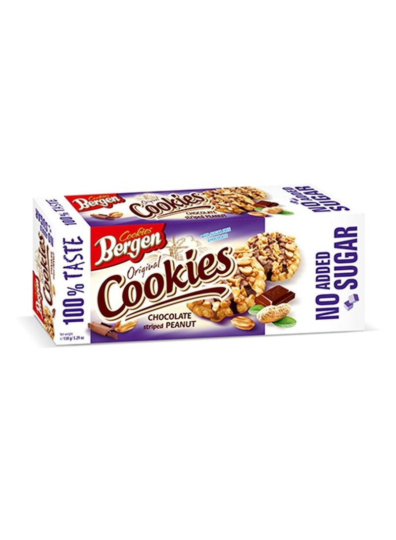 Bergen Bergen sugar free biscuits with chocolate and peanuts are the best healthy snack 
