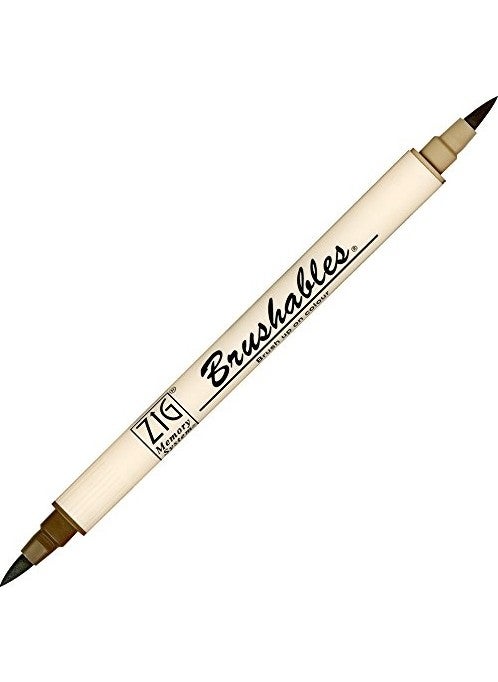 Zig Brush Tip Felt Pen Ms-7700/065 Root Beer Float 