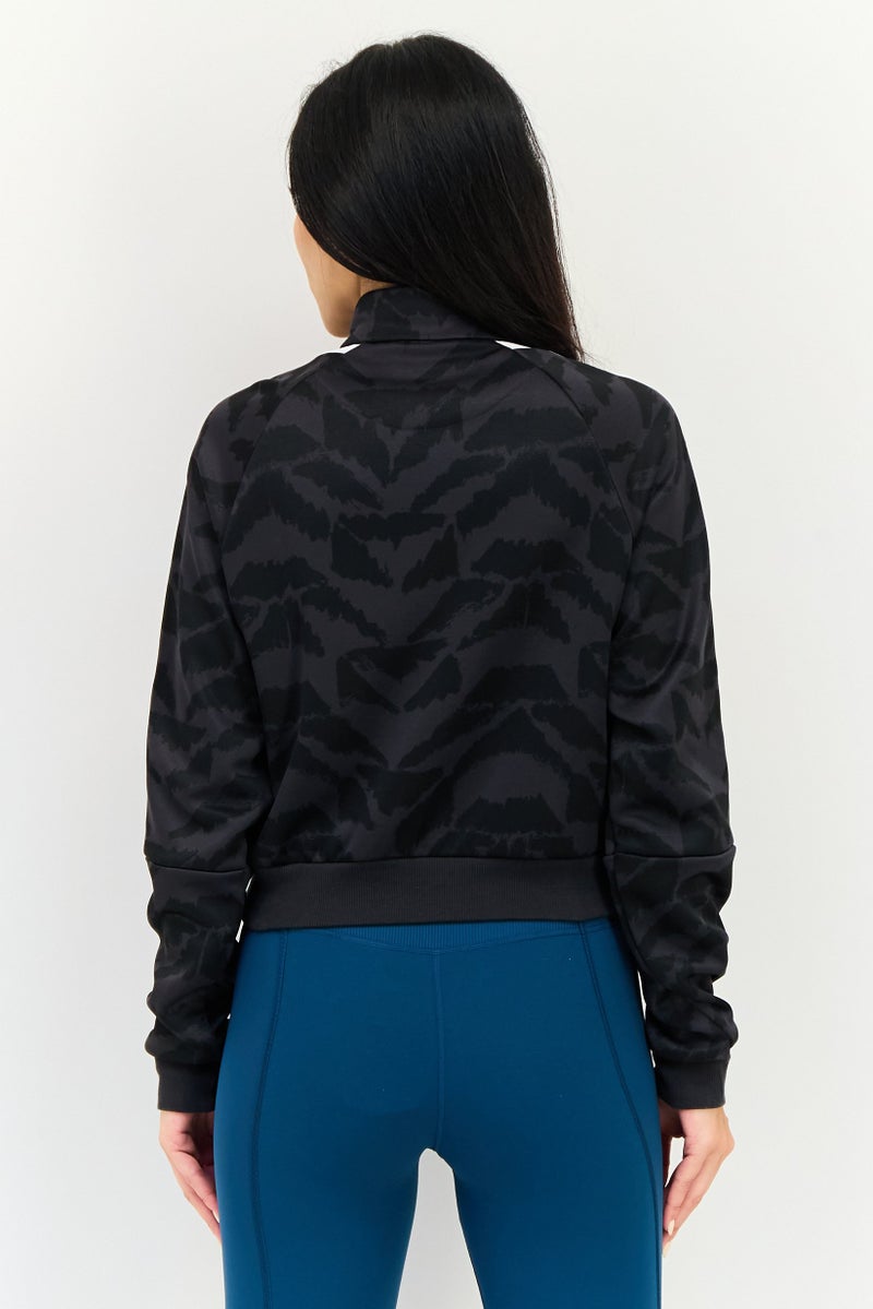 Adidas Women Sportswear Fit Long Sleeve Training Jacket, Multicolor - Image 3