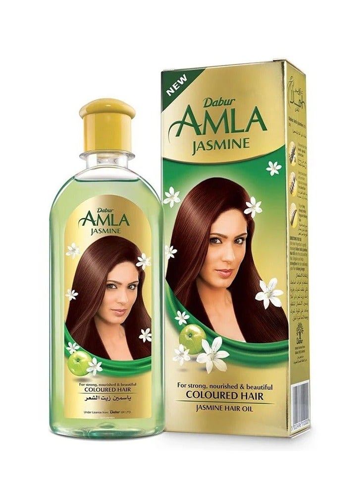 دابر زيت أملا للشعر بخلاصة الياسمين لشعر مصبوغ قوي ومُغَذٍ ورائع 200 مل