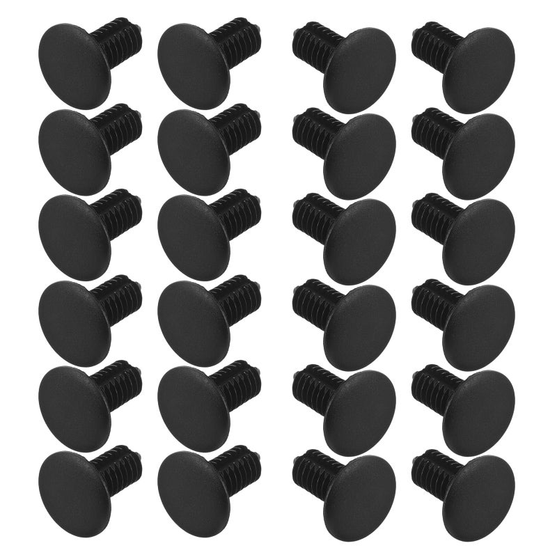 50 Pcs Black Automotive Plastic Fasteners Push Clips Car Panel Rivet Retainers - Image 2