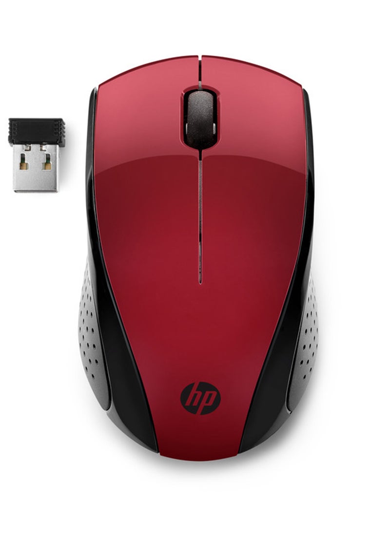 HP ماوس لاسلكي 220 غروب الشمس أحمر - Image 1
