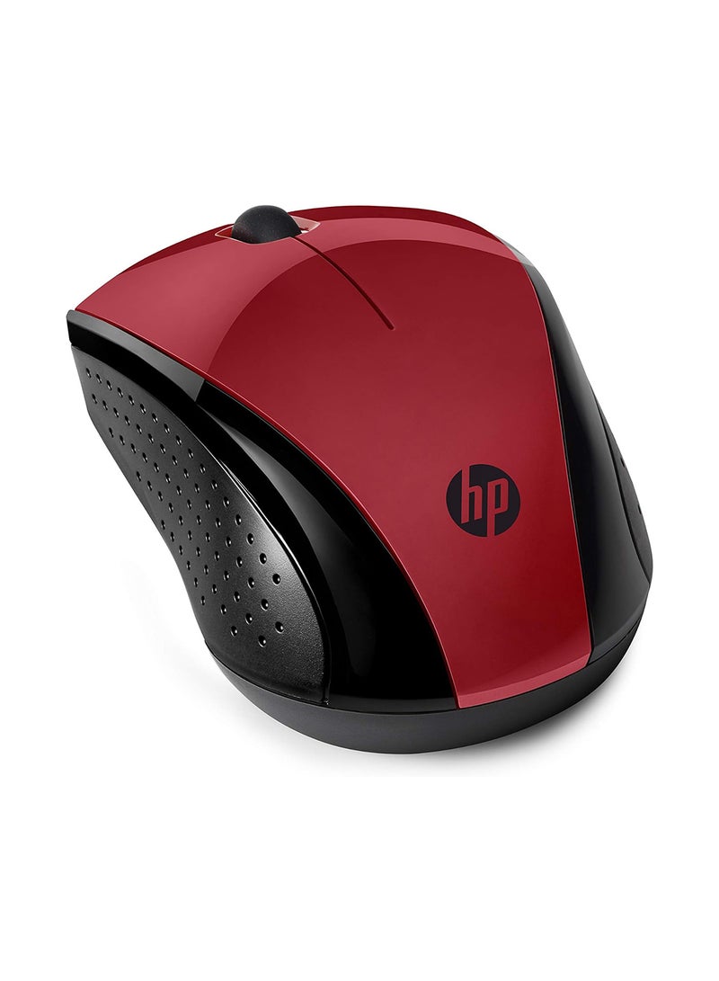 HP ماوس لاسلكي 220 غروب الشمس أحمر - Image 3