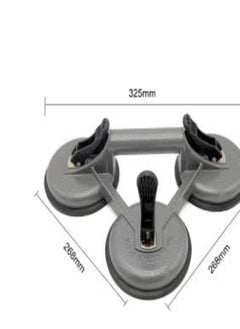 KNP KNP Heavy Duty Glass Suction Cup With Double Handle Locking (3 Plate)  - Image 2
