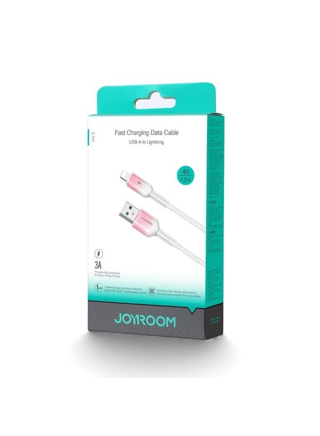 Crystal-Clear Series Fast Charging Data Cable Type-C to Type-C  S-A42 - Image 2