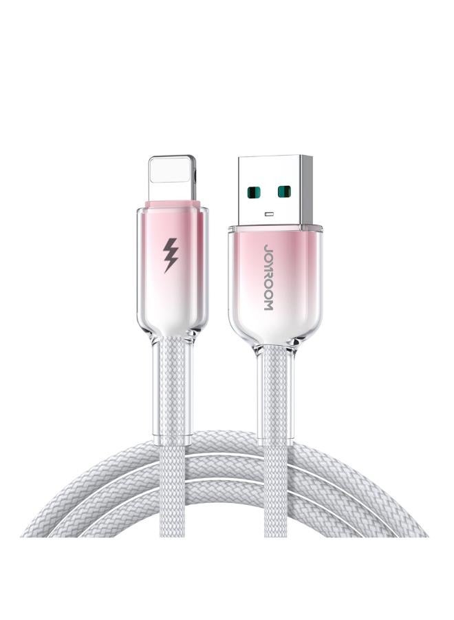 Crystal-Clear Series Fast Charging Data Cable Type-C to Type-C  S-A42 - Image 1