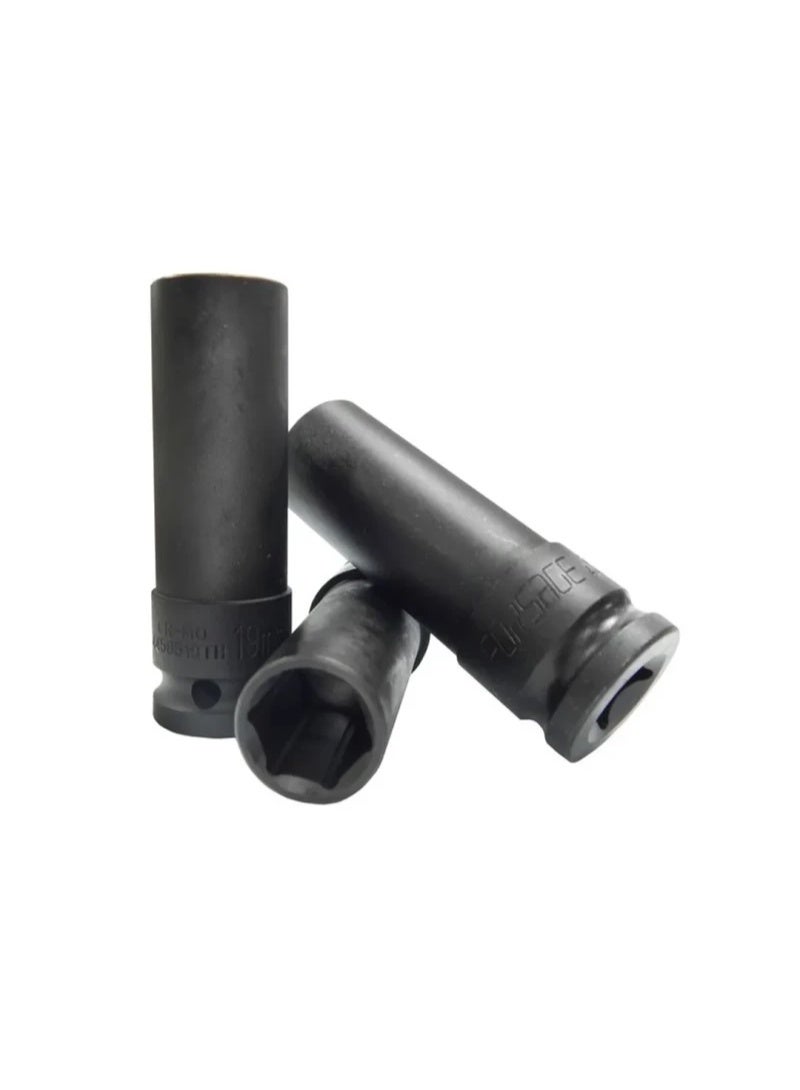 Impact flank socket thin-wall for wheel bolts and nuts 17mm 6 point (85mm) 1/2"