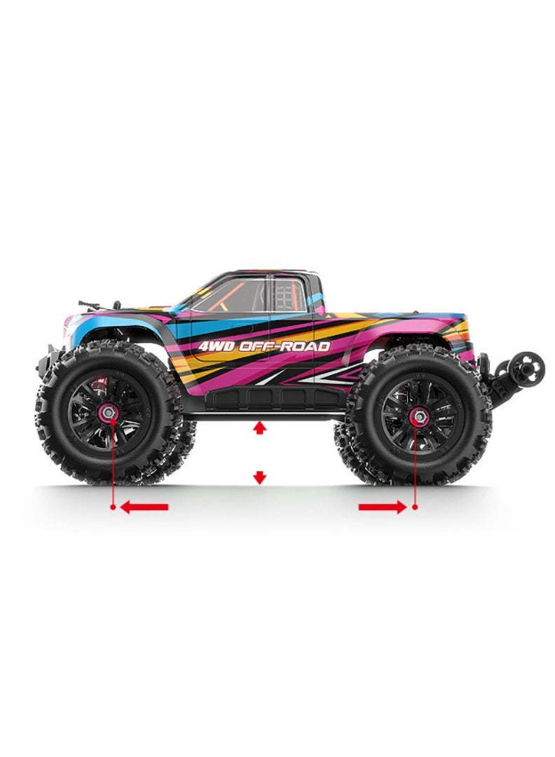 Mjx شاحنة RC بدون فرش | سرعة عالية، تحكم عن بعد 2.4 جيجاهرتز | نموذج بحجم 1:16 للتحكم عن بعد في الطرق الوعرة، شاحنة إلكترونية وحشية R/C | جاهزة للتشغيل، متعددة الألوان - Image 2