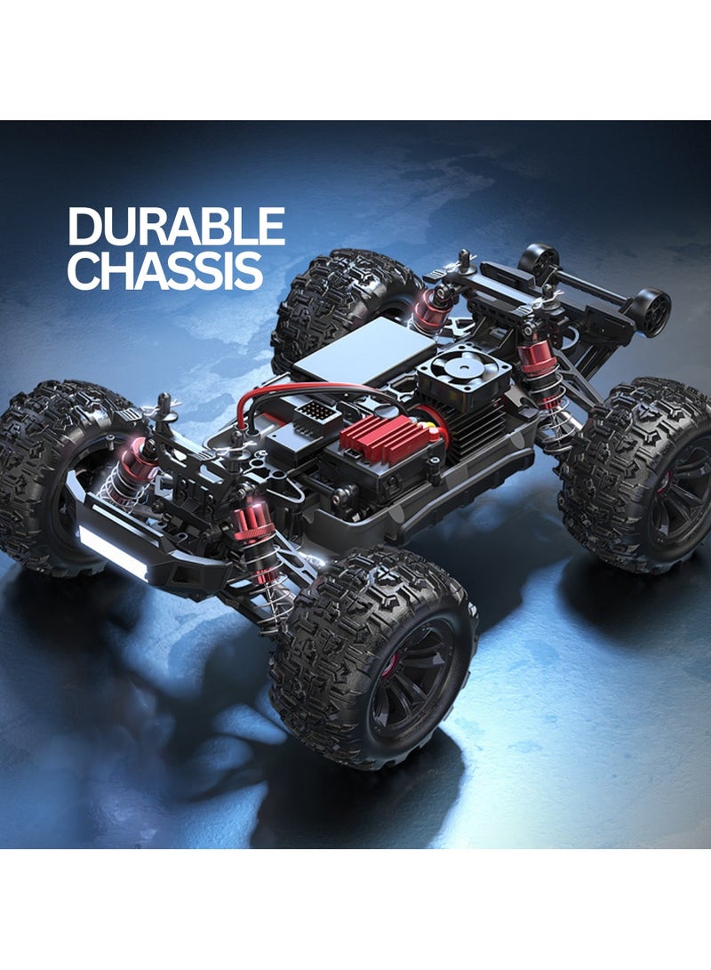 Mjx شاحنة RC بدون فرش | سرعة عالية، تحكم عن بعد 2.4 جيجاهرتز | نموذج بحجم 1:16 للتحكم عن بعد في الطرق الوعرة، شاحنة إلكترونية وحشية R/C | جاهزة للتشغيل، متعددة الألوان - Image 3