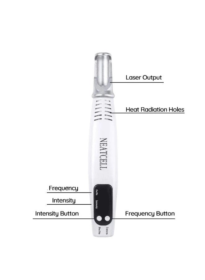 Handheld Picosecond Spot-Clearing & Skin-Beautifying Pen – Safe, Non-Invasive Photonic Treatment Device – Includes Protective Goggles and USB Charging Cable – Black - Image 5