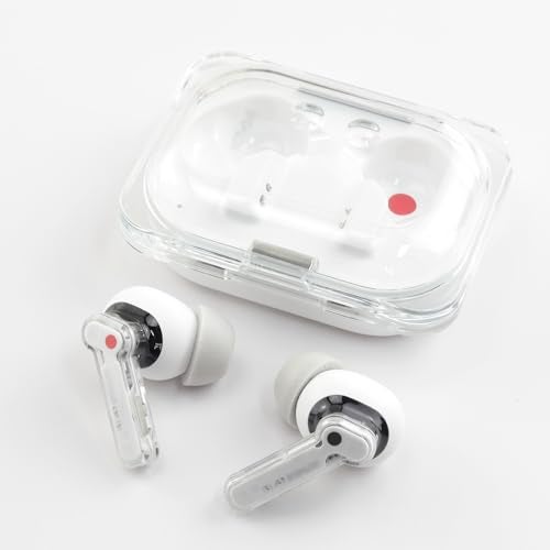 NANLANFAN Replacement Foam Ear Tips for Nothing Ear/Nothing Ear (a) / CMF Buds Pro 2 / CMF Buds 2 Plus/CMF Buds 2a Wireless Earbuds, Ultimate Comfort, 3 Pairs (S/M/L, Gray) - Image 3