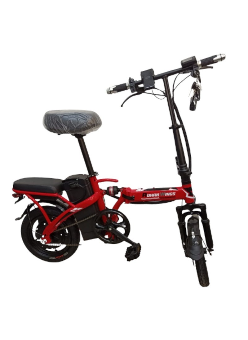 ROHAN WINGS - Rohan Wings K2 Foldable Electric Bike Lithium Battery - Image 1