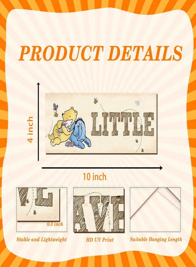 BirtDerr Winnie Nursery Decor, the Pooh Sign, Winnie Baby Nursery Decor, Winnie Baby Stuff, Winnie Baby Room Decrations, Winnie Room Decor - Image 2