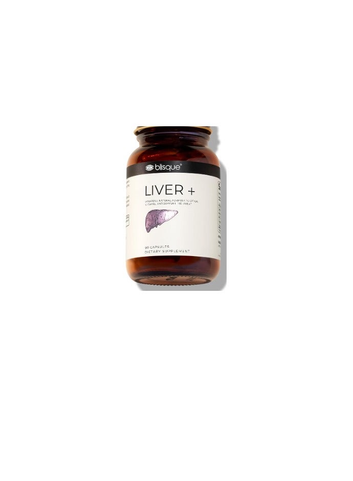Liver Complex Supplement to Detox, Cleanse, and Repair The Liver 90 Capsules