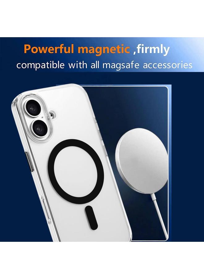 erorex Case For iPhone 16 Plus High Transparency TPU Hybrid PC MagSafe Magnetic Phone Case - Image 4