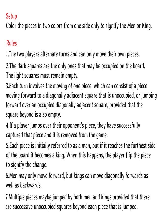 Funvention- for Little Scientist in Every Kid Diy Checkers Pocket Travel Game For Kids 4+ Years,Fun Learning Educational Board Game,Best Birthday Return Gifts - Image 5